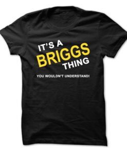 Its a Briggs thing