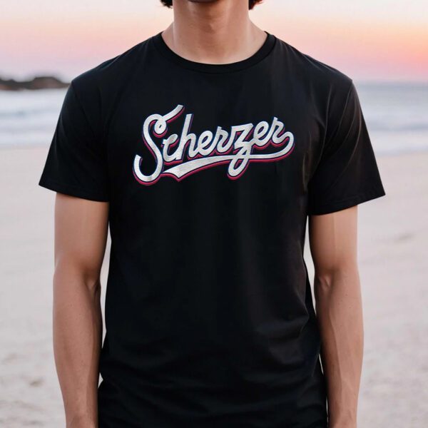 Max Scherzer Texas Text Shirt