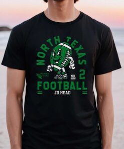 North Texas Mean JD Head 2023 NCAA Football tshirts