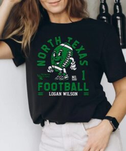 North Texas Mean Logan Wilson 2023 NCAA Football tshirt