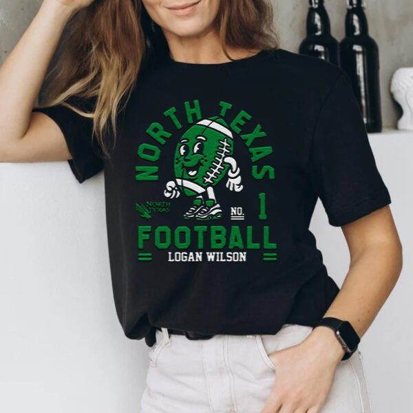 North Texas Mean Logan Wilson 2023 NCAA Football tshirt