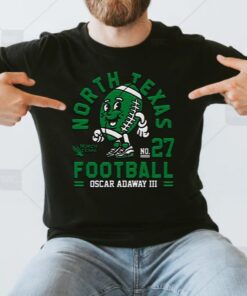 North Texas Mean Oscar Adaway III 2023 NCAA Football shirts