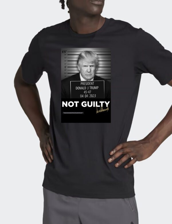 Official Trump Mugshot Signed Poster Shirt