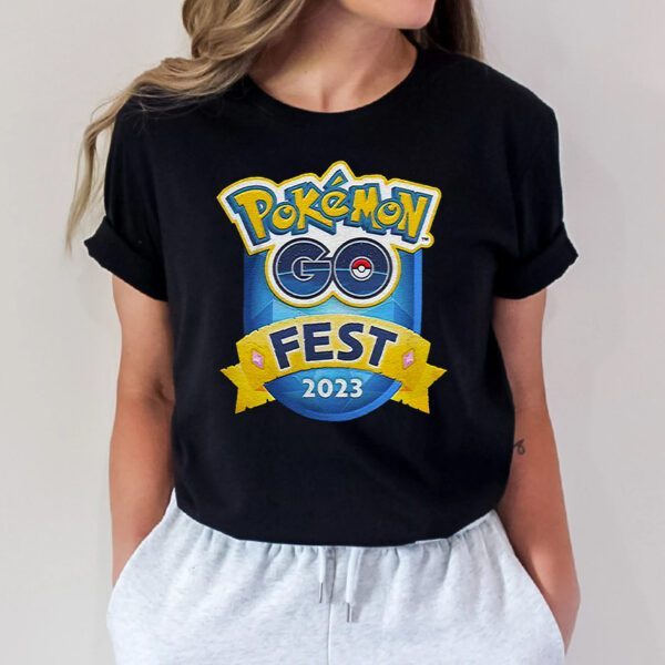 Pokemon Go Fest 2023 Logo T-Shirt