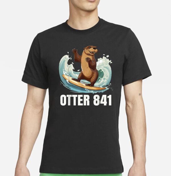 Surfing Otter 841 California Sea Otter 841 Shirt