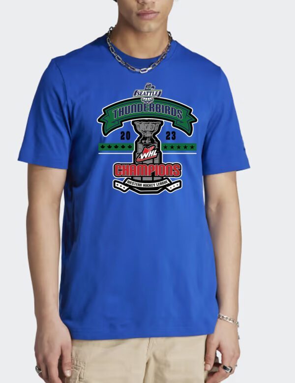 Thunderbirds Western Hockey League Champions 2023 Seattle shirt