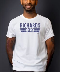 Trevor Richards 33 Toronto Font Shirt