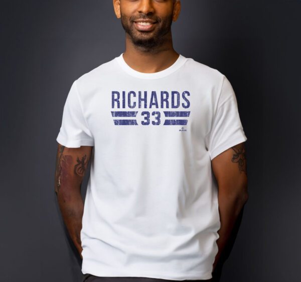 Trevor Richards 33 Toronto Font Shirt