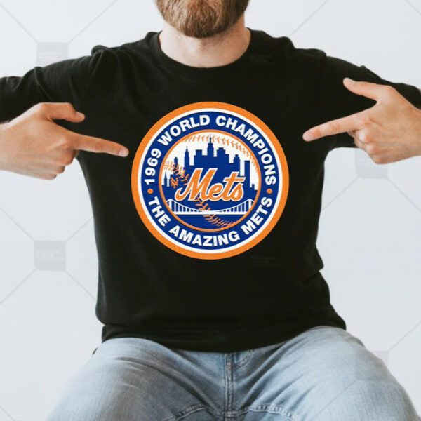 1969 New York Mets World Champions - The Amazing Mets T-Shirts