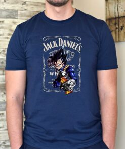 2023 Vegeta Jack Daniel Prince TShirts