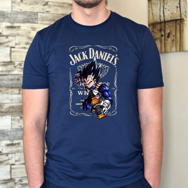 2023 Vegeta Jack Daniel Prince TShirts