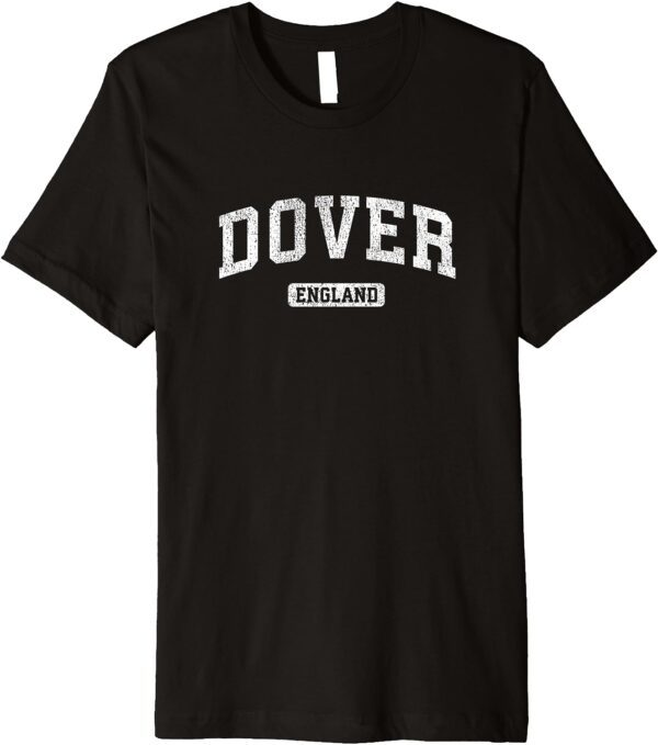 Dover England Vintage Sports Design Premium T-Shirt