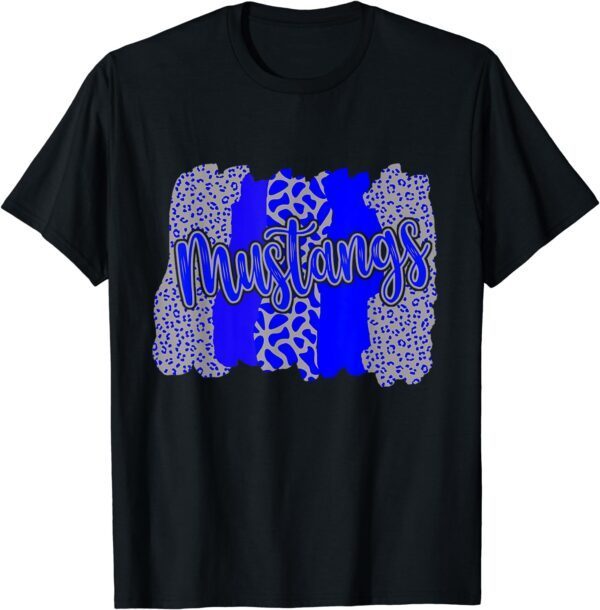 Friendswood Mustangs Animal Print T-Shirt