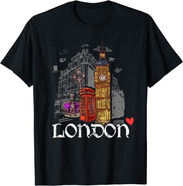 London England Shrt Gift For Everyone From Great Britain T-Shirt