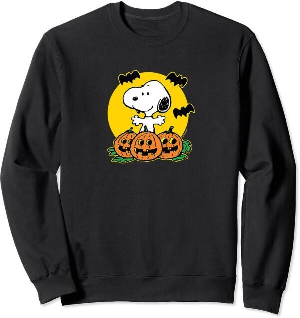 Peanuts - Snoopy Pumpkin Patch Halloween Sweatshirt