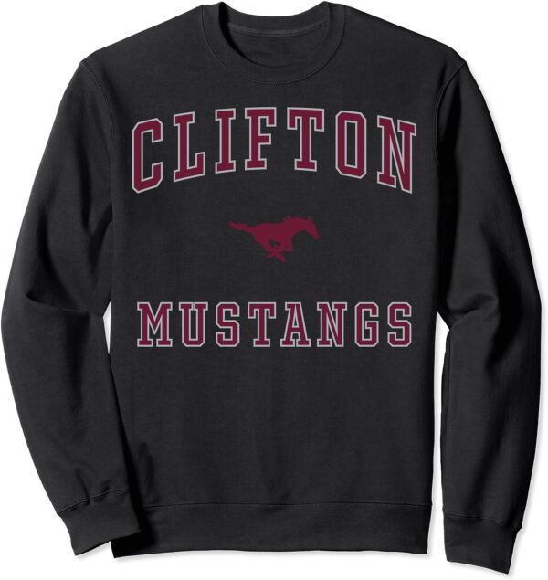 Clifton High School Mustangs Sweatshirt