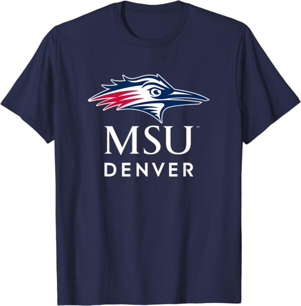 MSU Denver Roadrunners Stacked T-Shirt