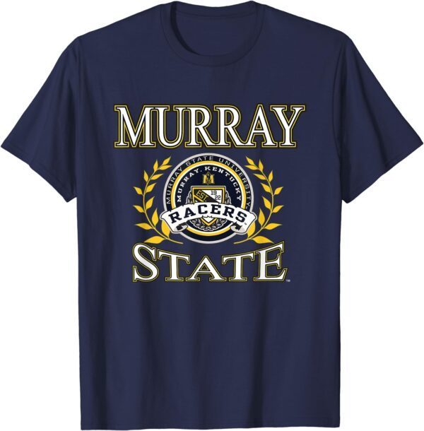 Murray State Racers Laurels Navy Officially Licensed T-Shirt