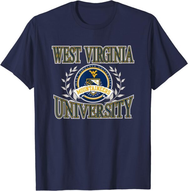 West Virginia Mountaineers Laurels Officially Licensed T-Shirt