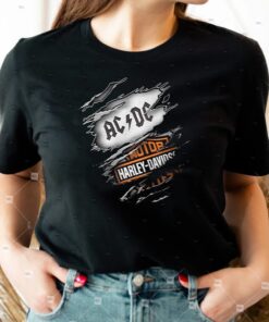 AC DC Motor Harley-Davidson T-Shirts