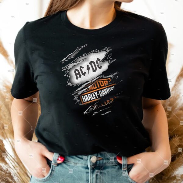 AC DC Motor Harley-Davidson T-Shirts