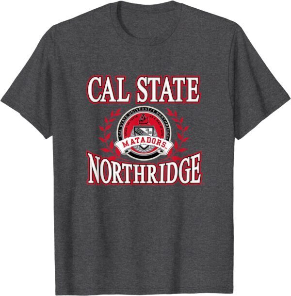 Cal State Northridge Matadors Laurels Logo T-Shirt