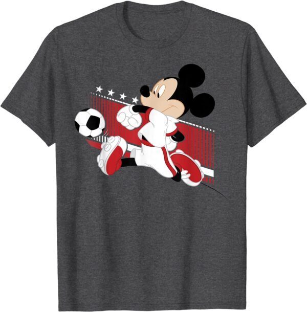 Disney Mickey And Friends Mickey Mouse England Soccer T-Shirt