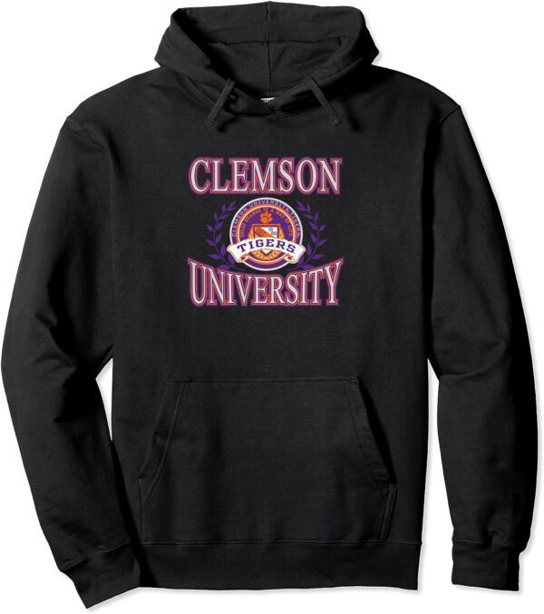 Clemson Tigers Laurels Officially Licensed Pullover Hoodie