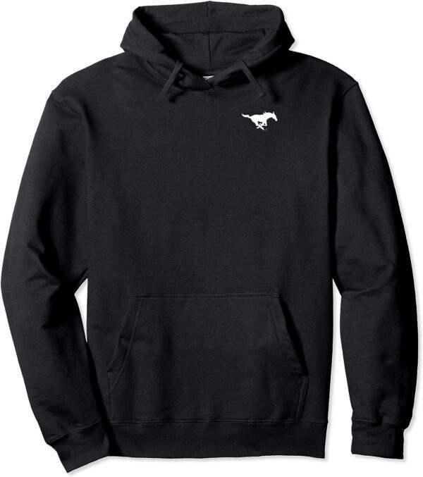 SMU Mustangs Left Chest Icon Pullover Hoodie