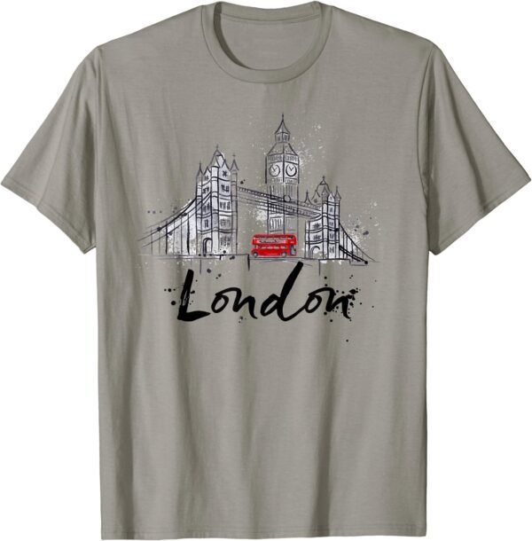 London England Retro Vintage City Vintage Gift Souvenir T-Shirt