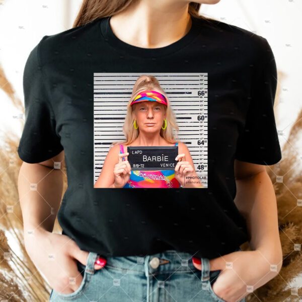 Barbie Trump Mugshot TShirt