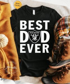 Best Dad Ever The Las Vegas Raiders T Shirt