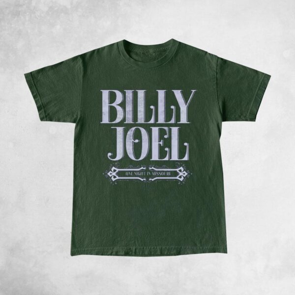 Billy Joel 8-19-23 Kansas City, MO Event Shirts