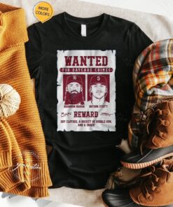 Bryson Stott & Brandon Marsh Wanted For Daycare Crimes T-Shirts