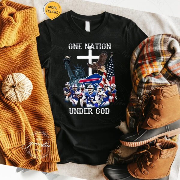 Buffalo Bills One Nation Under God Buffalo Bills T-Shirts