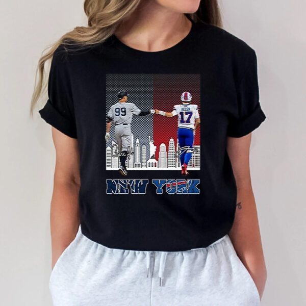 Buffalo Bills – New York Yankees Unisex T-Shirts