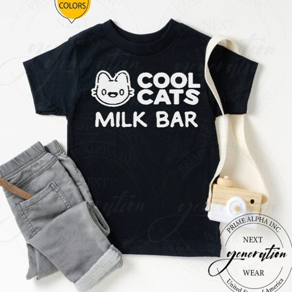 Cool Cats Milk Bar Team TShirts