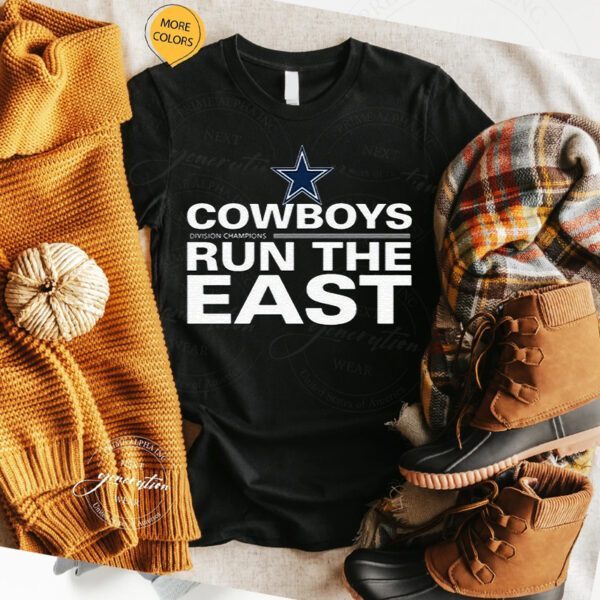 Dallas Cowboys Division Champions Run The East T-Shirts