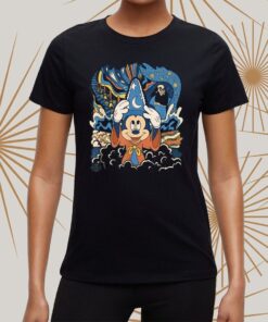 Disney Fantasia Mickey Mouse Sorcerer’s Apprentice Retro T-Shirt