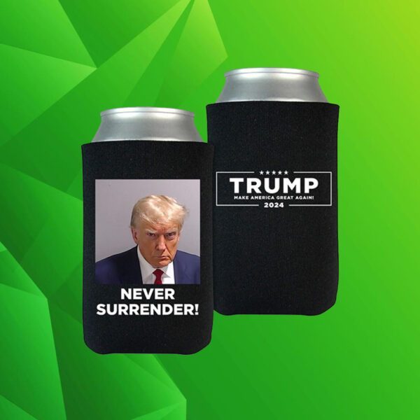 Donald Trump Never Surrender Beverage Cooler 5