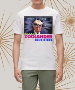 Donald Zoolander Presents Blue Steel Shirt