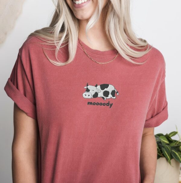 Embroidered Farm Animal Comfort Colors Shirt