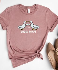 Embroidered Goose Bumps Comfort Colors T-Shirt