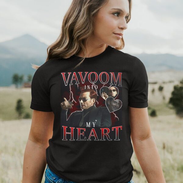 Good Omens Vavoom Into My Heart t-Shirt