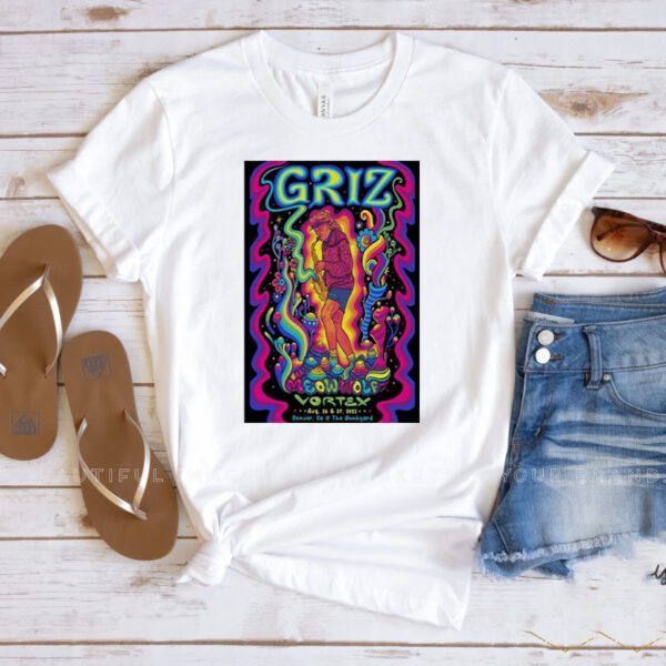 Griz meow wolf vortex the junkyard denver CO aug 26 and 27 2023 T-Shirts