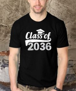 Grow with me class of 2036 graduation preschool Shirt