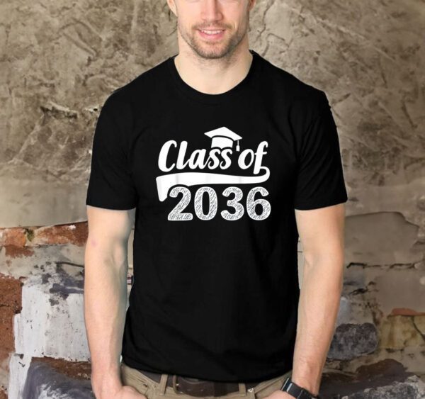 Grow with me class of 2036 graduation preschool Shirt