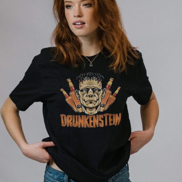 Halloween Frankenstein Monster Drunkenstein Drinking 2023 t-Shirt