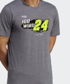 Hendrick Motorsports #24 100 Wins T-shirt