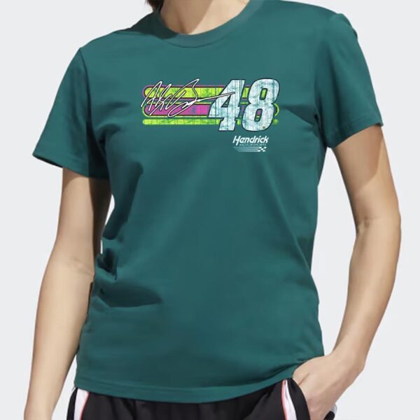 Hendrick Motorsports Alex Bowman #48 Jade ally T-shirt